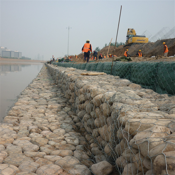 High zinc coated hexagonal gabion reno mattress 60×80